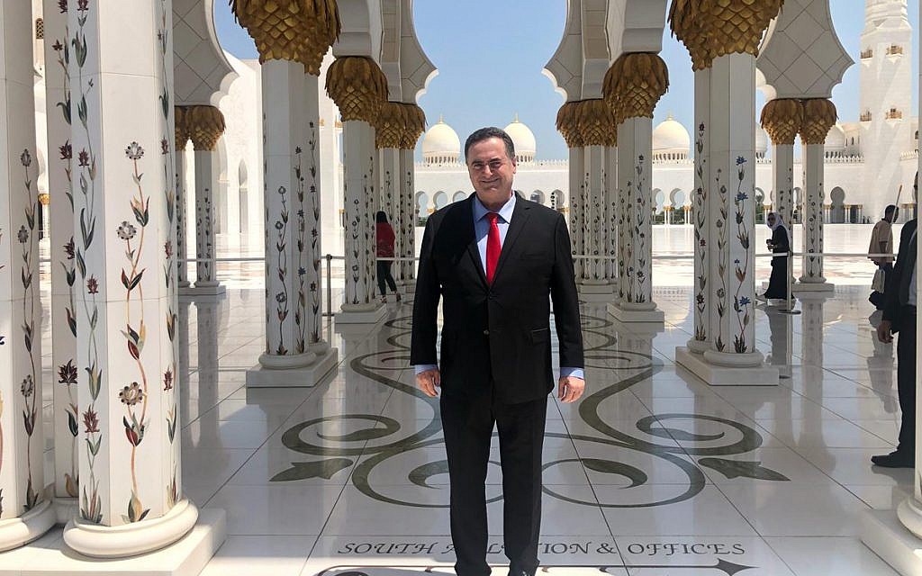 Yisrael Katz in the UAE