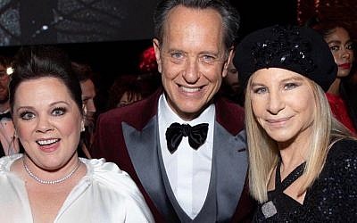 Richard E Grant met Barbra Streisand at the Oscars earlier this year, with Melissa McCarthy