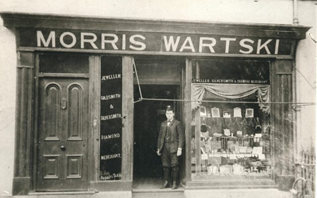 The Wartski family shop in Bangor