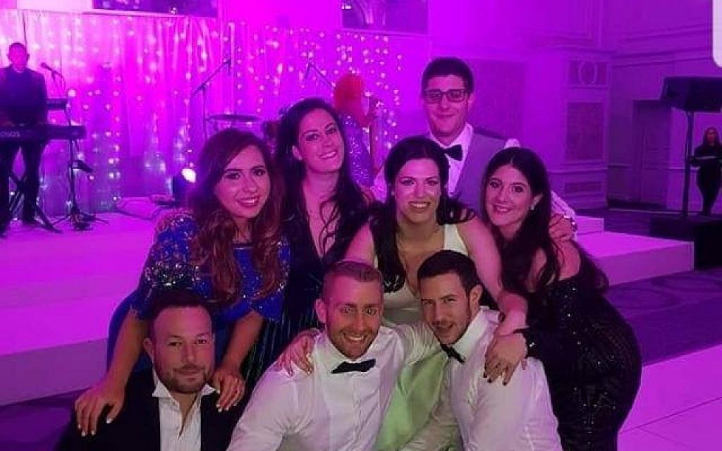 Nick Stanley with members of the "Friday night club"