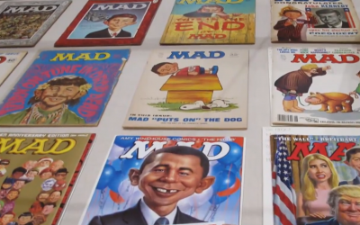 Mad Magazine covers (Screenshot from video by www.today.com)