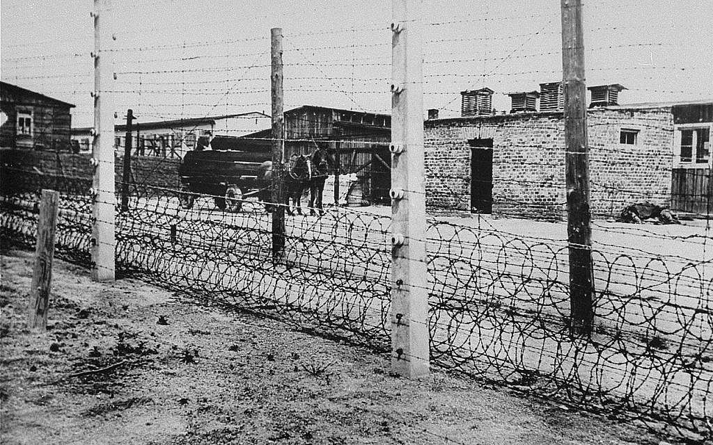 Fence at Flossenbürg concentration camp
