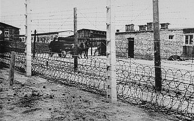 Fence at Flossenbürg concentration camp