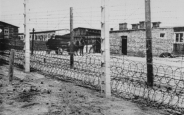 Fence at Flossenbürg concentration camp