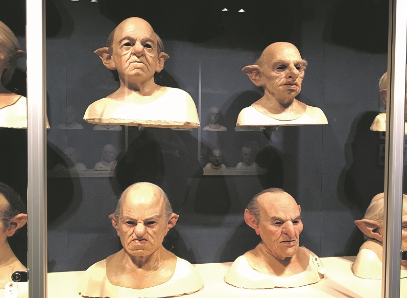Goblin masks made from silicon Goblin masks made from silicon