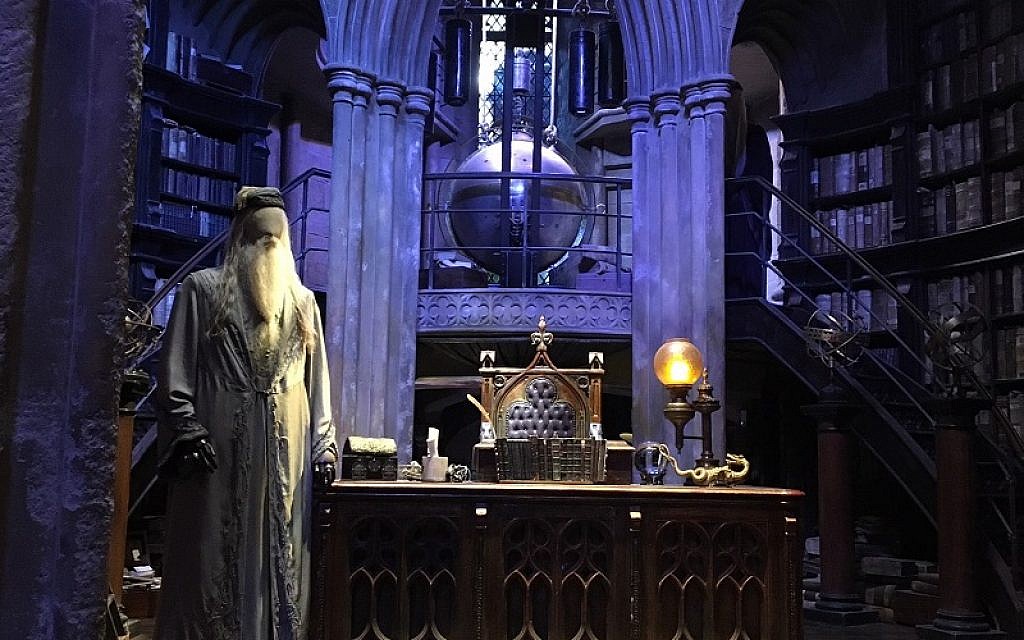 Inside Professor Dumbledore's study
