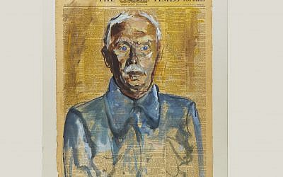 Portrait of a Man: Wilhelm Hollitscher (Huyton Internment Camp, Liverpool. © Hugo Dachinger estate )