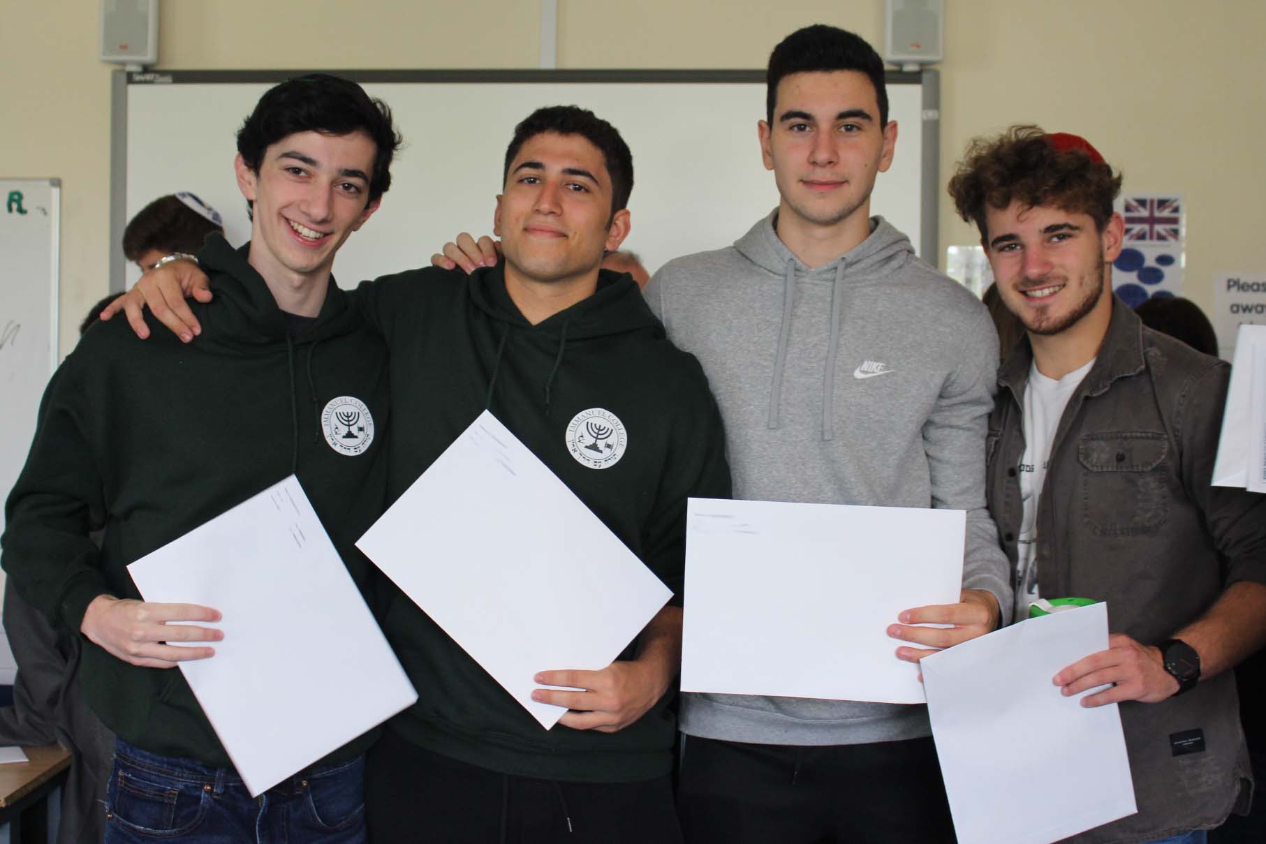 Immanuel College students get their A-Level results!