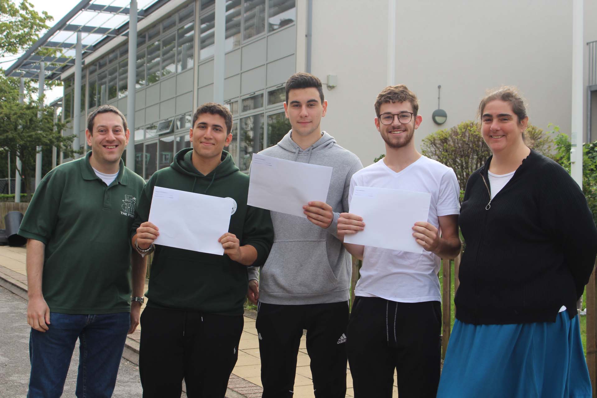Immanuel College students get their A-Level results!