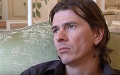 Dimitri Verhulst. (YouTube screenshot via JTA)