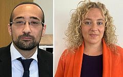 Yosef David, left, and Julie Pelta, right (credit: Brexit Party)