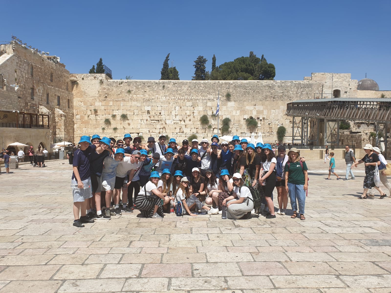 At the kotel on Israel Tour 2019!