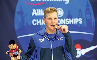 Mark Malyar claimed Israel’s first medal at the 2019 World Para Swimming Championships –  
(Picture credit: Marc Morris / SportsNewsAgency)