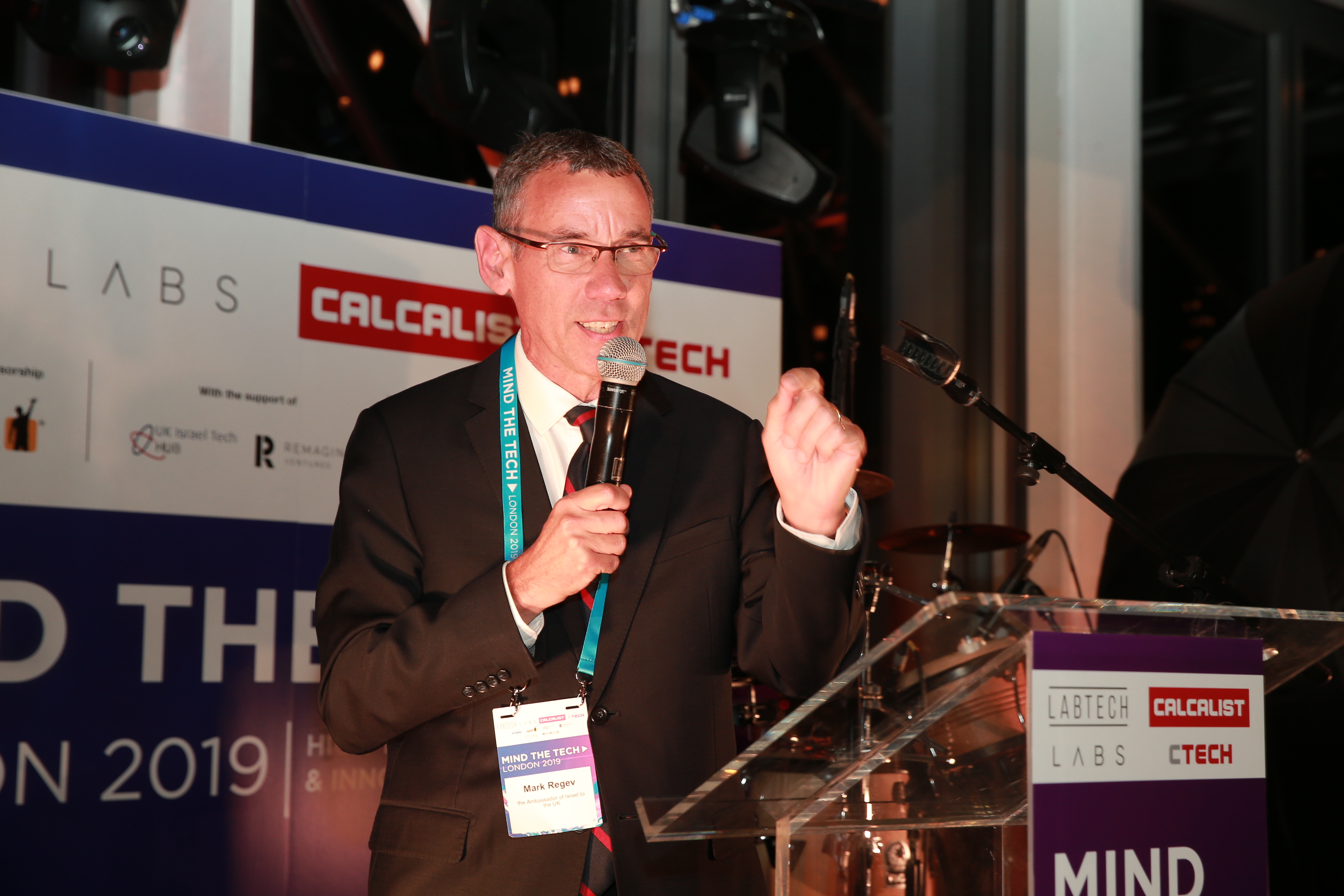Mark Regev, Israeli Ambassador to the UK at Mind the tech, Calcalist conference 2019