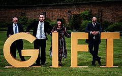 Rabbi Schiff together with some of the GIFT team: Rabbi Avrohom Zeidman, Michelle Barnett and Rabbi Sandor Milun Rabbi Schiff together with some of the GIFT team: Rabbi Avrohom Zeidman, Michelle Barnett and Rabbi Sandor Milun