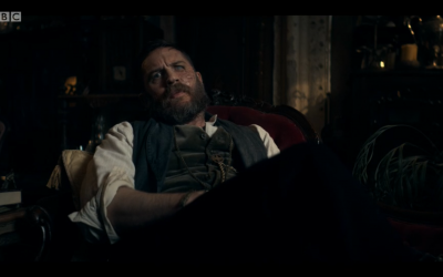 Screenshot from BBC iPlayer showing the return of Tom Hardy's character