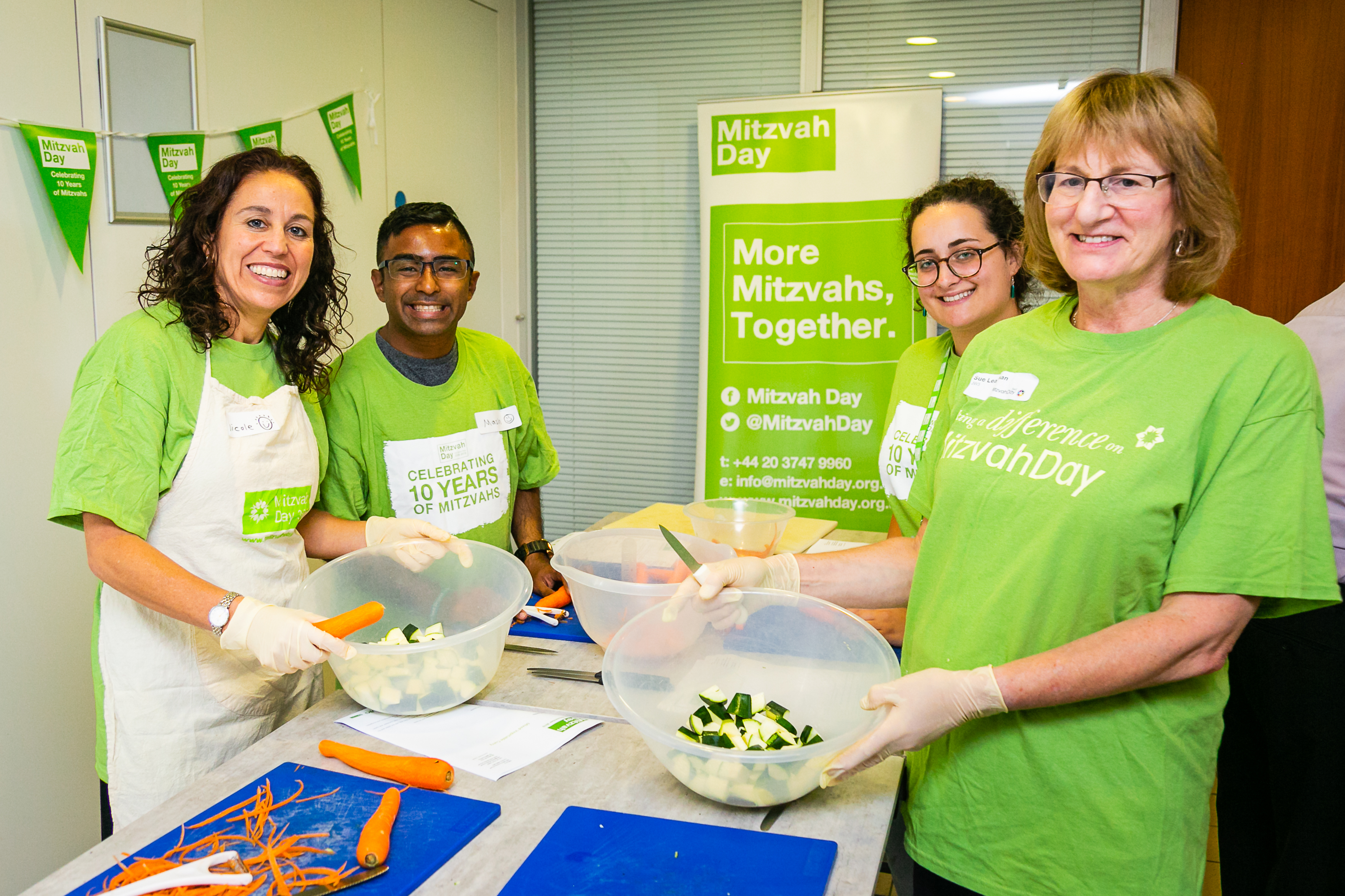 Mitzvah Day goes greener!