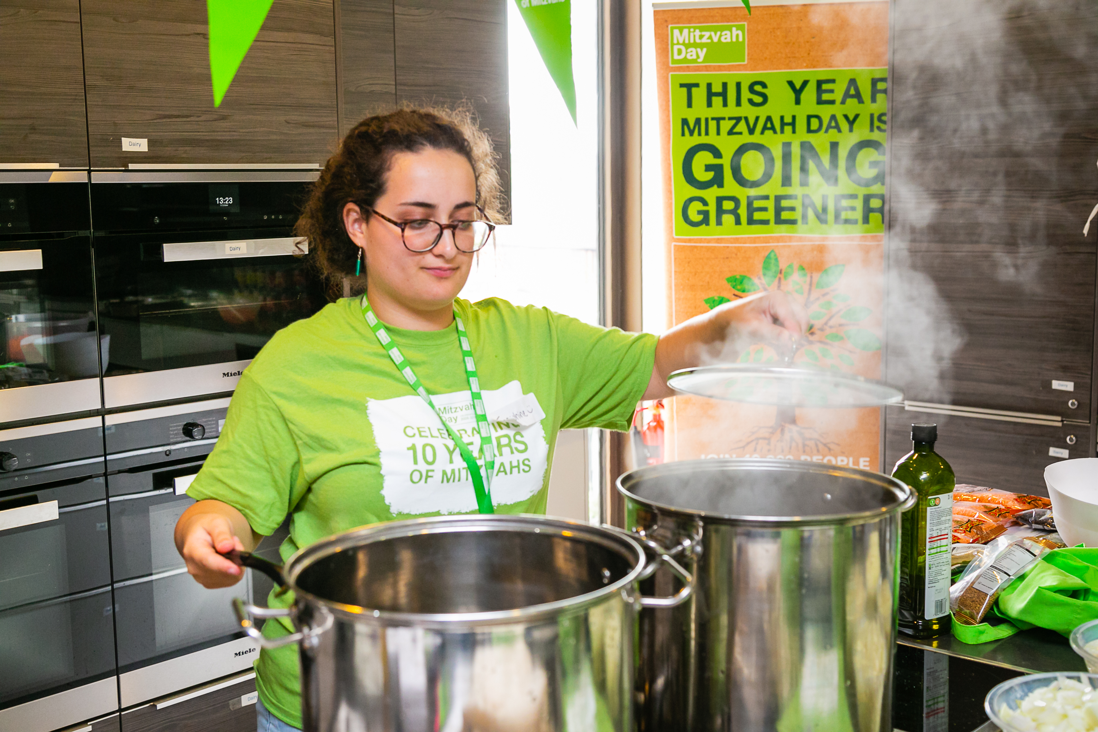 Mitzvah Day goes greener!