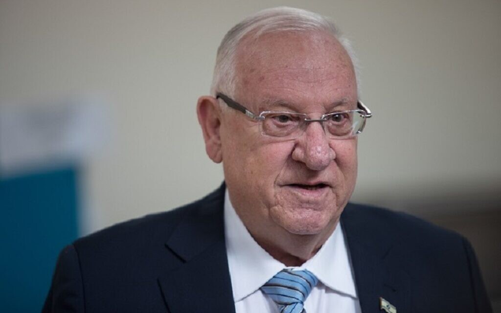 President Reuven Rivlin. Photo by: JINIPIX