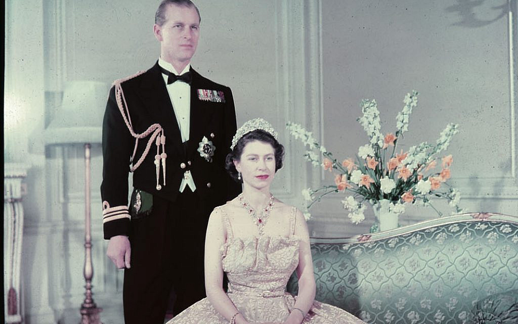 Princess Elizabeth, Duchess of Edinburgh (later Queen Elizabeth II) and the Duke of Edinburgh in 1950.