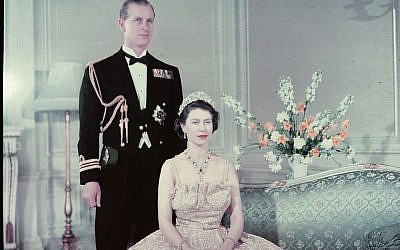 Princess Elizabeth, Duchess of Edinburgh (later Queen Elizabeth II) and the Duke of Edinburgh in 1950.