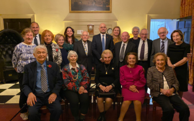 Sajid Javid hosted survivors for a private dinner (Credit: Number 11 Downing Street)