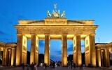 The Brandenburg Gate, icon of Berlin and Germany