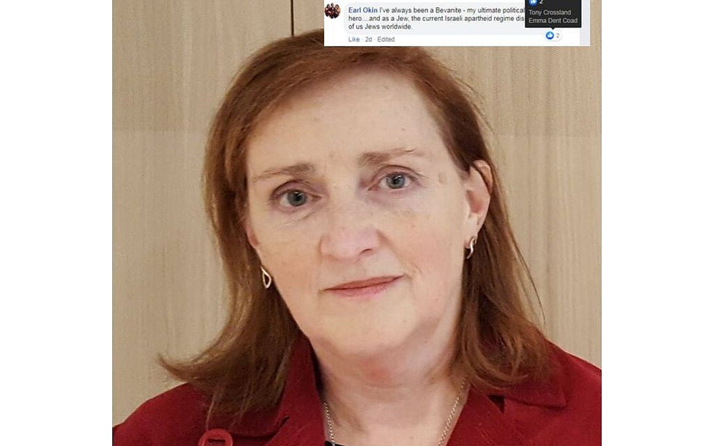 MP Emma Dent Coad, left, (Credit: Wikimedia Commons), screenshot of post, right (credit: Facebook)