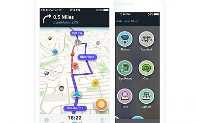 Example of Waze in action