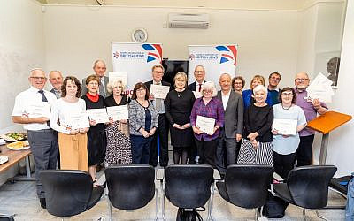 An initial group of 16 mentors passed through an application, screening and training programme on Sunday, receiving certificates from senior Board leaders. (Photo credit: Gary Perlmutter)