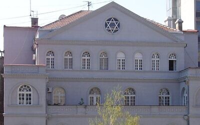 Belgrade's synagogue (Wikipedia/Matija /cc-by-sa-2.5)