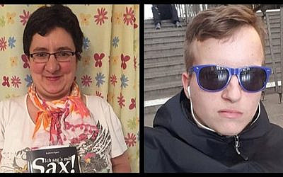 Jana Lange and Kevin S, two victims of the attack
