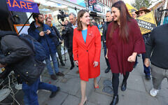 Former Liberal Democrat leader Jo Swinson (left) is greeted by the then party's candidate for Finchley and Golders Green Luciana Berger (Credit: Aaron Chown/PA Wire) Former Liberal Democrat leader Jo Swinson (left) is greeted by the then party's candidate for Finchley and Golders Green Luciana Berger (Credit: Aaron Chown/PA Wire)