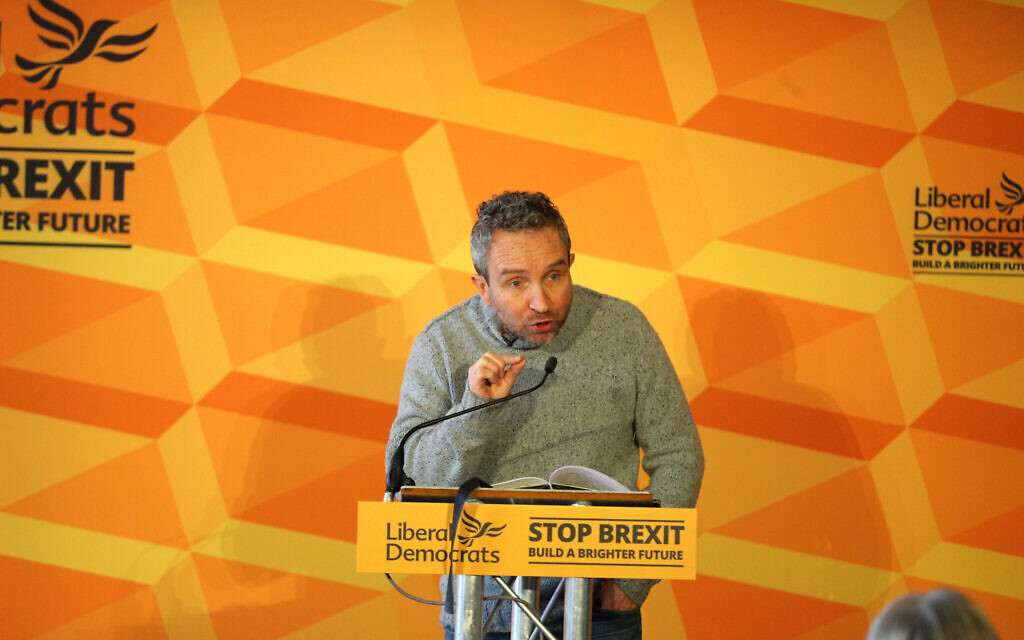 Actor Eddie Marsan, at Liberal Democrat event in London (Photo credit: Aaron Chown/PA Wire)