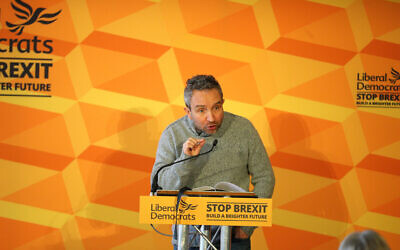 Actor Eddie Marsan, at Liberal Democrat event in London (Photo credit: Aaron Chown/PA Wire)