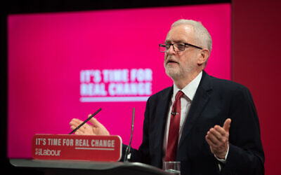 Former Labour Party leader Jeremy Corbyn last year (Photo credit: Joe Giddens/PA Wire)