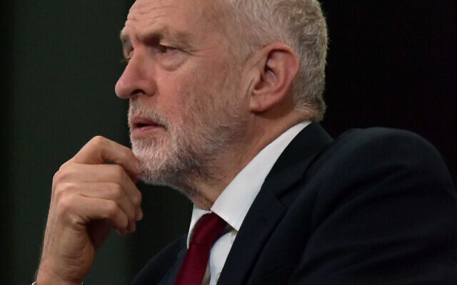 For use in UK, Ireland or Benelux countries only. BBC handout photo of Labour Party leader Jeremy Corbyn during a BBC interview. PRESS ASSOCIATION Photo. Picture date: Tuesday November 26, 2019. See PA story POLITICS Election. Photo credit should read: Jeff Overs/BBC/PA Wire

NOTE TO EDITORS: Not for use more than 21 days after issue. You may use this picture without charge only for the purpose of publicising or reporting on current BBC programming, personnel or other BBC output or activity within 21 days of issue. Any use after that time MUST be cleared through BBC Picture Publicity. Please credit the image to the BBC and any named photographer or independent programme maker, as described in the caption.