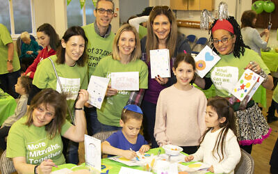 Bushey Mitzvah Day  - Card making for Save a Child's Heart