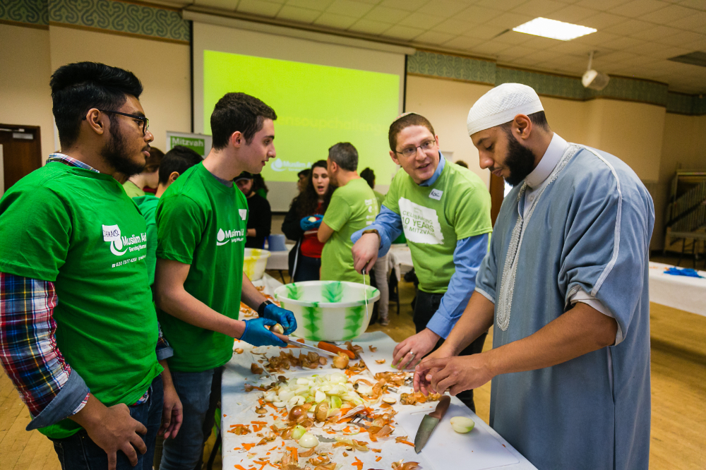 Chicken soup challenge for Mitzvah Day! (Yakir Zur)