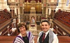 Rabbi Helen Freeman and Rabbi David Mitchell Rabbi Helen Freeman and Rabbi David Mitchell