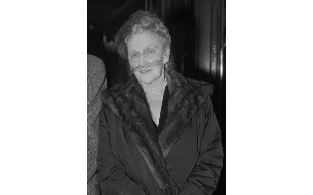 Nancy Astor, Viscountess Astor, who was the first woman MP to take her seat in Parliament. (Photo credit: PA/PA Wire)