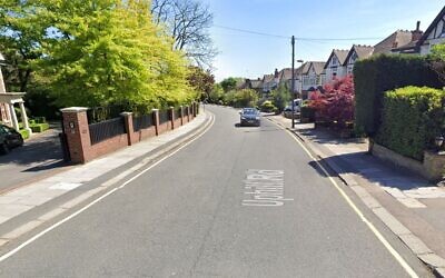 Uphill Road, where the incident took place last week (Credit: Google Maps Street View)