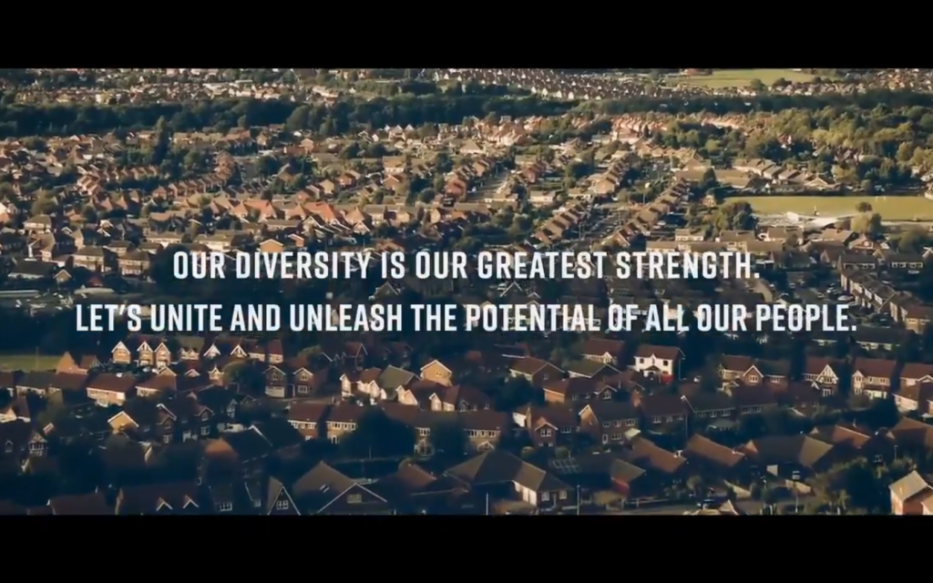 Screenshot of the Labour Party's campaign video (Credit: Twitter / Jeremy Corbyn)
