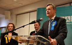 Matthew Offord after he was re-elected as MP for Hendon at Allainz Park, London in the 2019 General Election. PA Photo. Picture date: Friday December 13, 2019. See PA story POLITICS Election. Photo credit should read: Jacob King/PA Wire Matthew Offord after he was re-elected as MP for Hendon at Allainz Park, London in the 2019 General Election. PA Photo. Picture date: Friday December 13, 2019. See PA story POLITICS Election. Photo credit should read: Jacob King/PA Wire