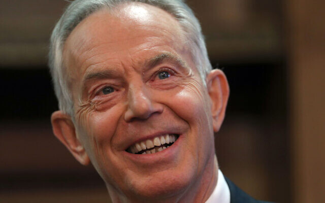 Former prime minister Tony Blair. Photo credit: Yui Mok/PA Wire