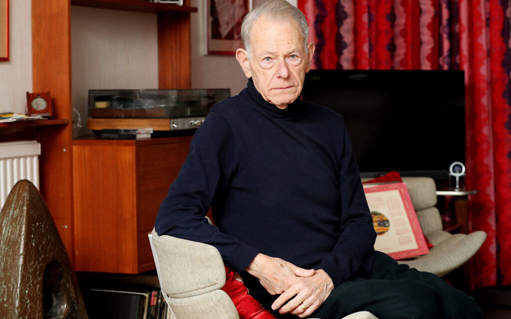 Holocaust Survivor John Paul Hajdu (Photo credit: Jonathan Brady/PA Wire)