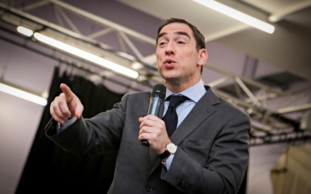 Rabbi Dweck at the JFS celebration