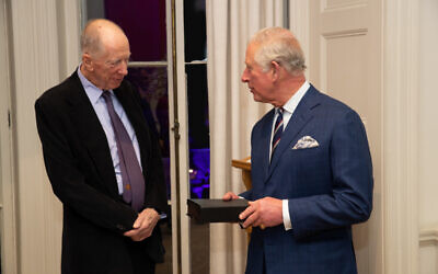 Lord Rothschild with Prince Charles