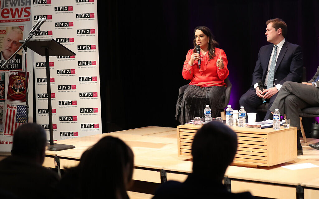 Naz Shah, at Jewish News' hustings last year