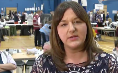 Ruth Smeeth furious on Sky News after losing her seat